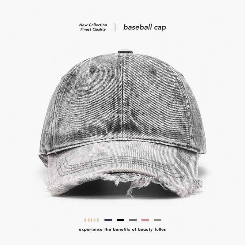 Individual Breathable Peaked Outdoor Curved Brim Baseball Cap